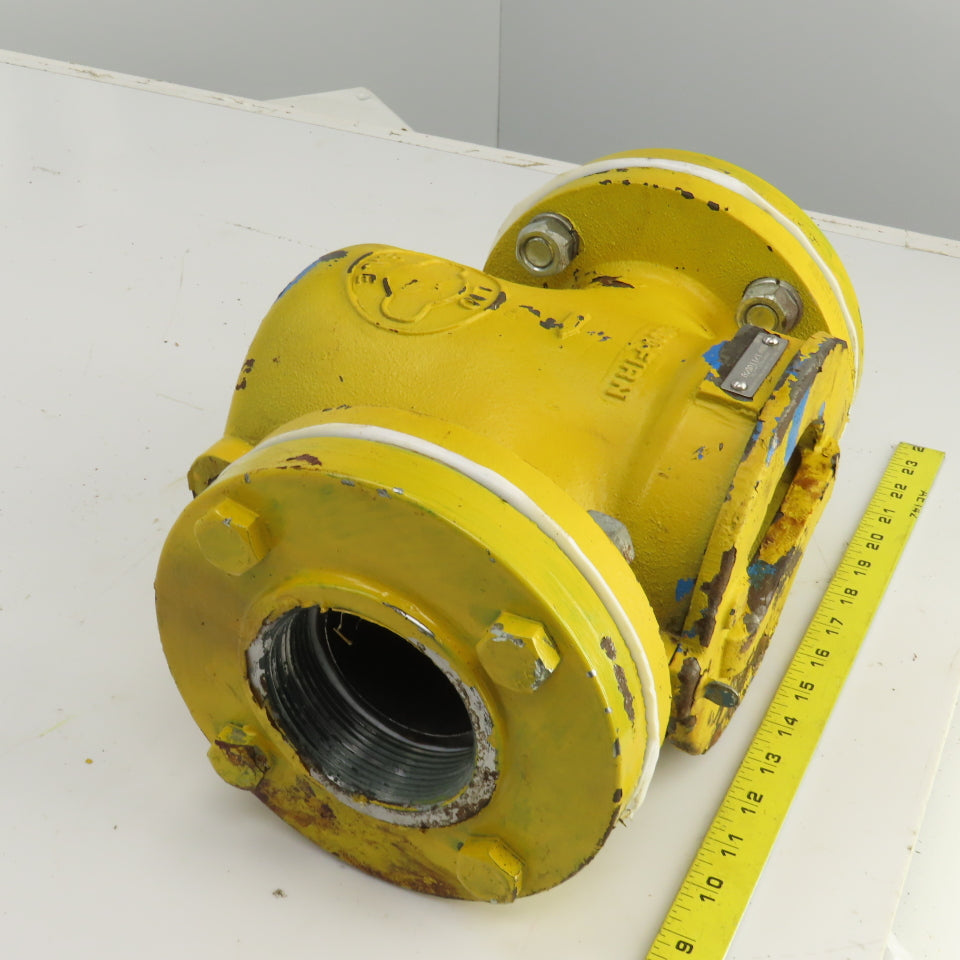 Viking Pump F-1030-FIRN 3" NPT Cast Iron Lid-Ease-Strainer W/Mesh 200GPM 125PSI