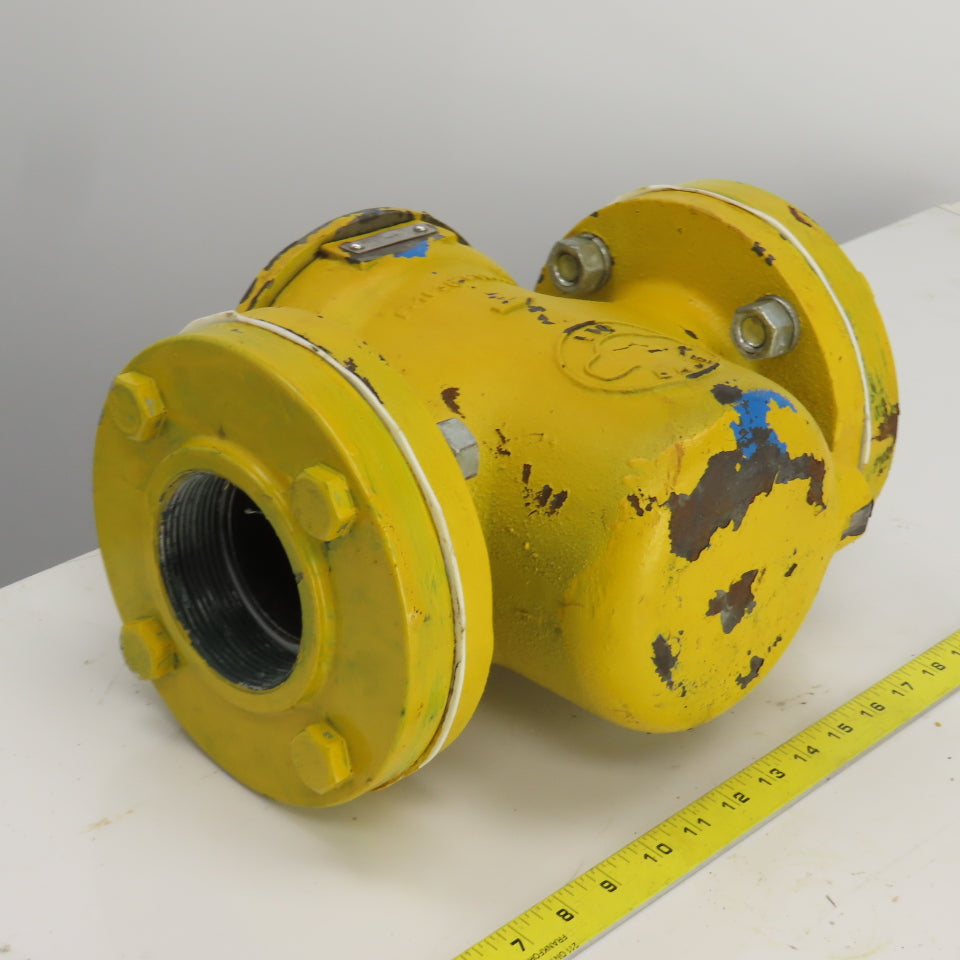 Viking Pump F-1030-FIRN 3" NPT Cast Iron Lid-Ease-Strainer W/Mesh 200GPM 125PSI