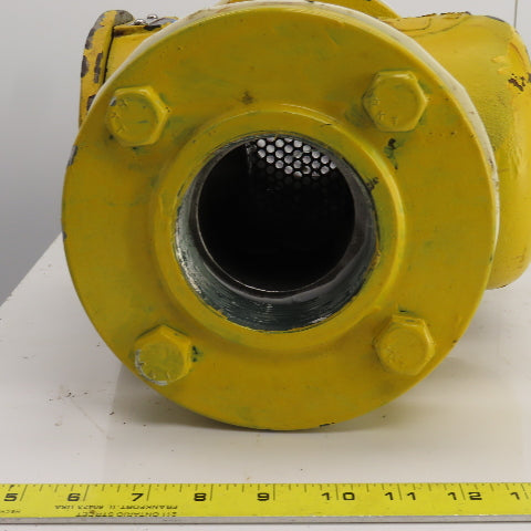 Viking Pump F-1030-FIRN 3" NPT Cast Iron Lid-Ease-Strainer W/Mesh 200GPM 125PSI