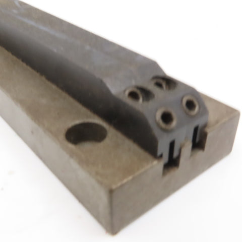 Steel Limit Switch Dog Rail 6mm 2 Groove 48mm x 250mm