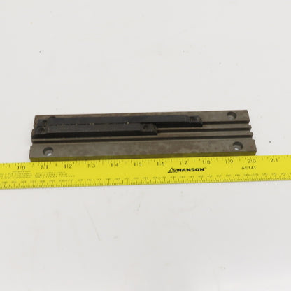 Steel Limit Switch Dog Rail 6mm 3 Groove 58mm x 250mm
