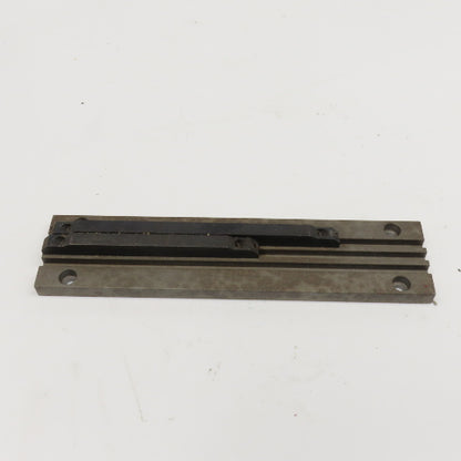 Steel Limit Switch Dog Rail 6mm 3 Groove 58mm x 250mm