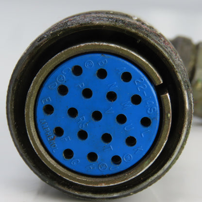 Amphenol 22-14S 19 Pin Female Circular Connector