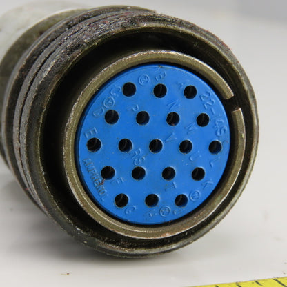 Amphenol 22-14S 19 Pin Female Circular Connector