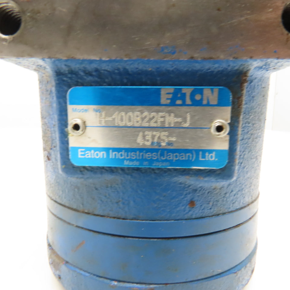 Eaton H-100B22FM-J Hydraulic Orbit Motor 25mm Double Keyed Shaft