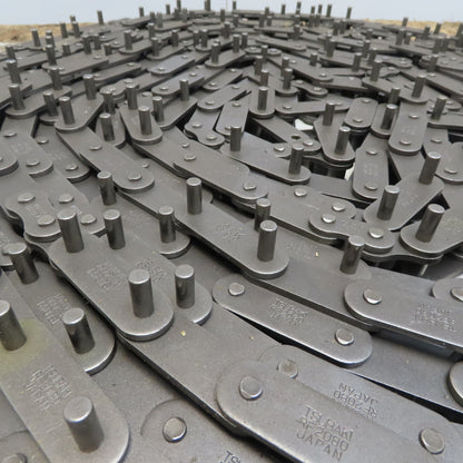Tusubaki RF280 85' Single Roller Attachment Chain Extended Pin Lug Double Pitch