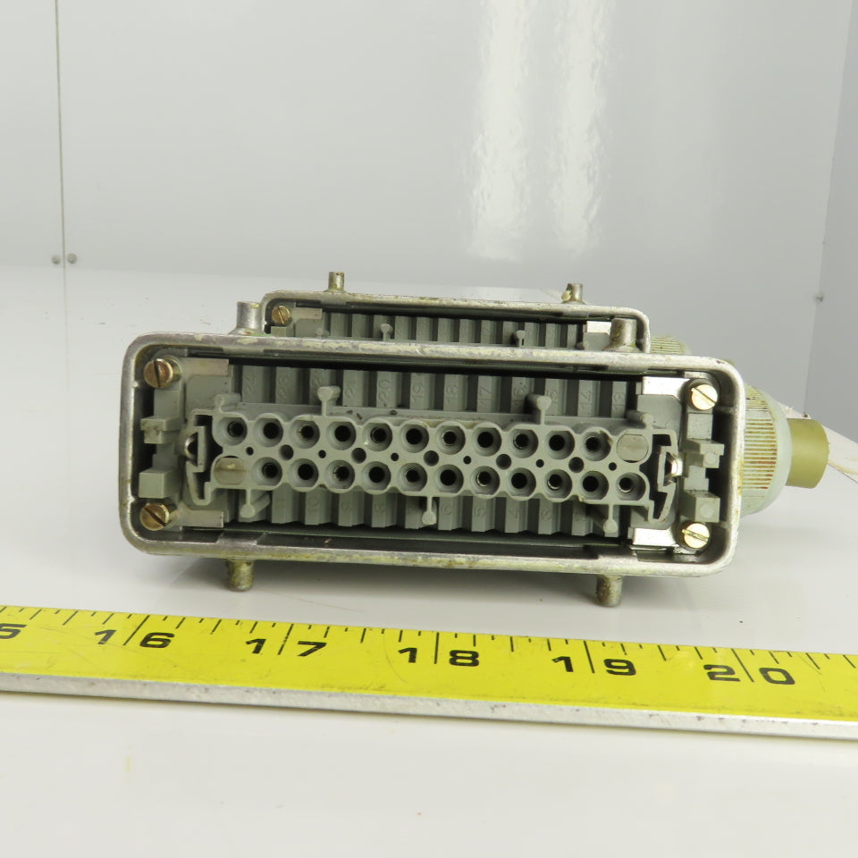 Wieland 70.300.2440 /70.400.1040 12 Pin Female Connector 380/660VAC 16A Lot Of 3