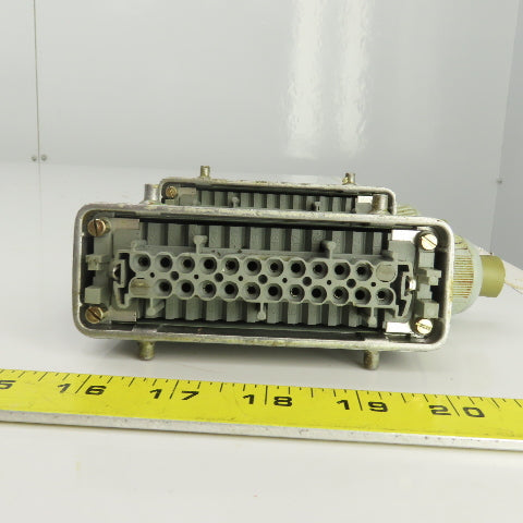 Wieland 70.300.2440 /70.400.1040 12 Pin Female Connector 380/660VAC 16A Lot Of 3