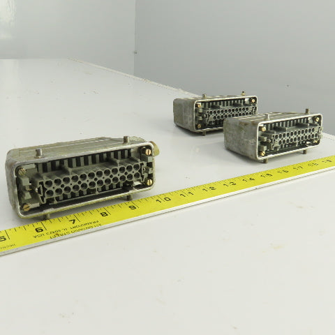 Wieland 70.300.2440 /70.400.1040 12 Pin Female Connector 380/660VAC 16A Lot Of 3