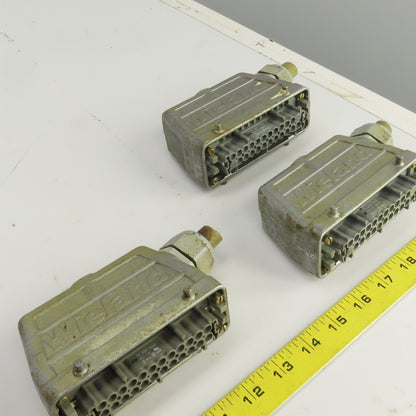 Wieland 70.300.2440 /70.400.1040 12 Pin Female Connector 380/660VAC 16A Lot Of 3