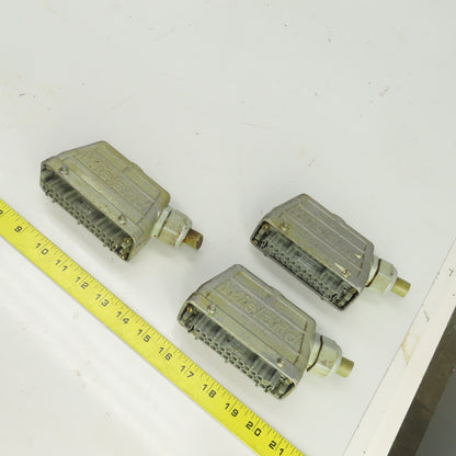Wieland 70.300.2440 /70.400.1040 12 Pin Female Connector 380/660VAC 16A Lot Of 3