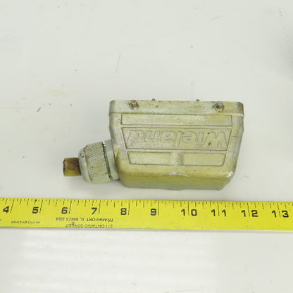 Wieland 70.300.2440 /70.400.1040 12 Pin Female Connector 380/660VAC 16A Lot Of 3