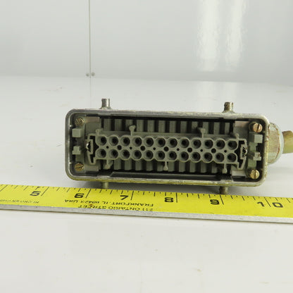 Wieland 70.300.2440 /70.400.1040 12 Pin Female Connector 380/660VAC 16A Lot Of 3