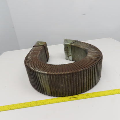 5-1/8" x 3-1/4" Steel Flexible Wireway Cable Carrier W/ Anchors 43-3/4" OAL