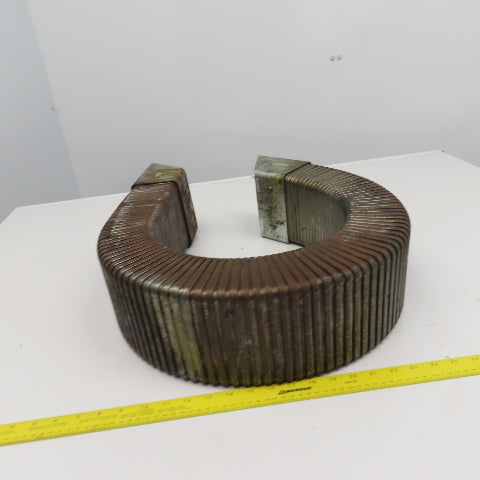 5-1/8" x 3-1/4" Steel Flexible Wireway Cable Carrier W/ Anchors 43-3/4" OAL