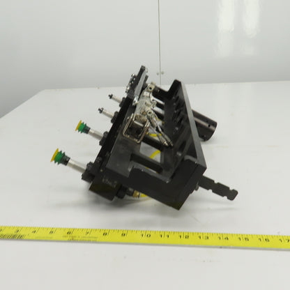 Single Section Rotating 4 Station Vacuum Pick And Place Robot Arm Fixture