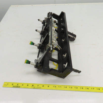 Single Section Rotating 4 Station Vacuum Pick And Place Robot Arm Fixture