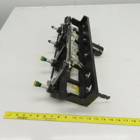 Single Section Rotating 4 Station Vacuum Pick And Place Robot Arm Fixture