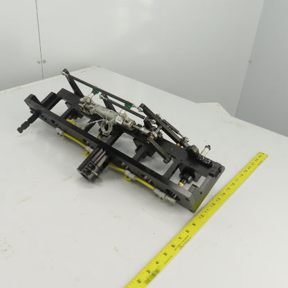 Single Section Rotating 4 Station Vacuum Pick And Place Robot Arm Fixture
