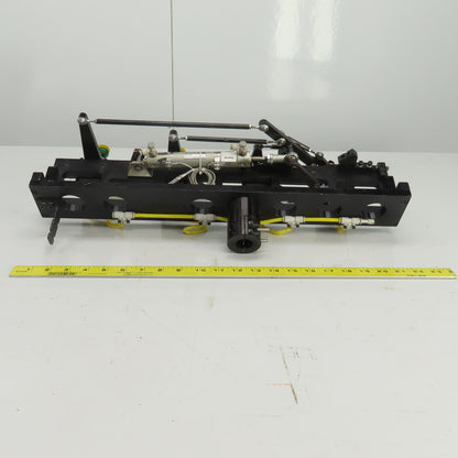 Single Section Rotating 4 Station Vacuum Pick And Place Robot Arm Fixture