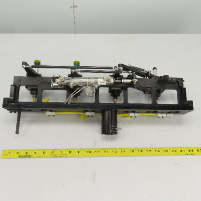 Single Section Rotating 4 Station Vacuum Pick And Place Robot Arm Fixture