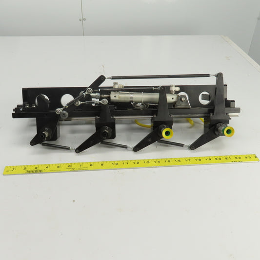Single Section Rotating 4 Station Vacuum Pick And Place Robot Arm Fixture