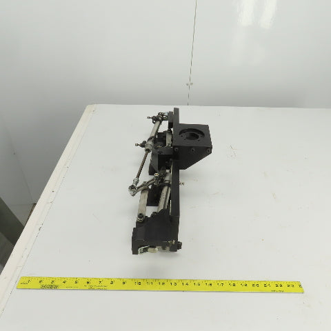 2 Section Rotating 4 Station Pick And Place Robot Arm Fixture