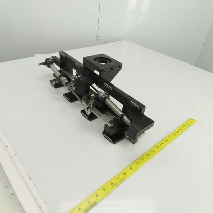 2 Section Rotating 4 Station Pick And Place Robot Arm Fixture
