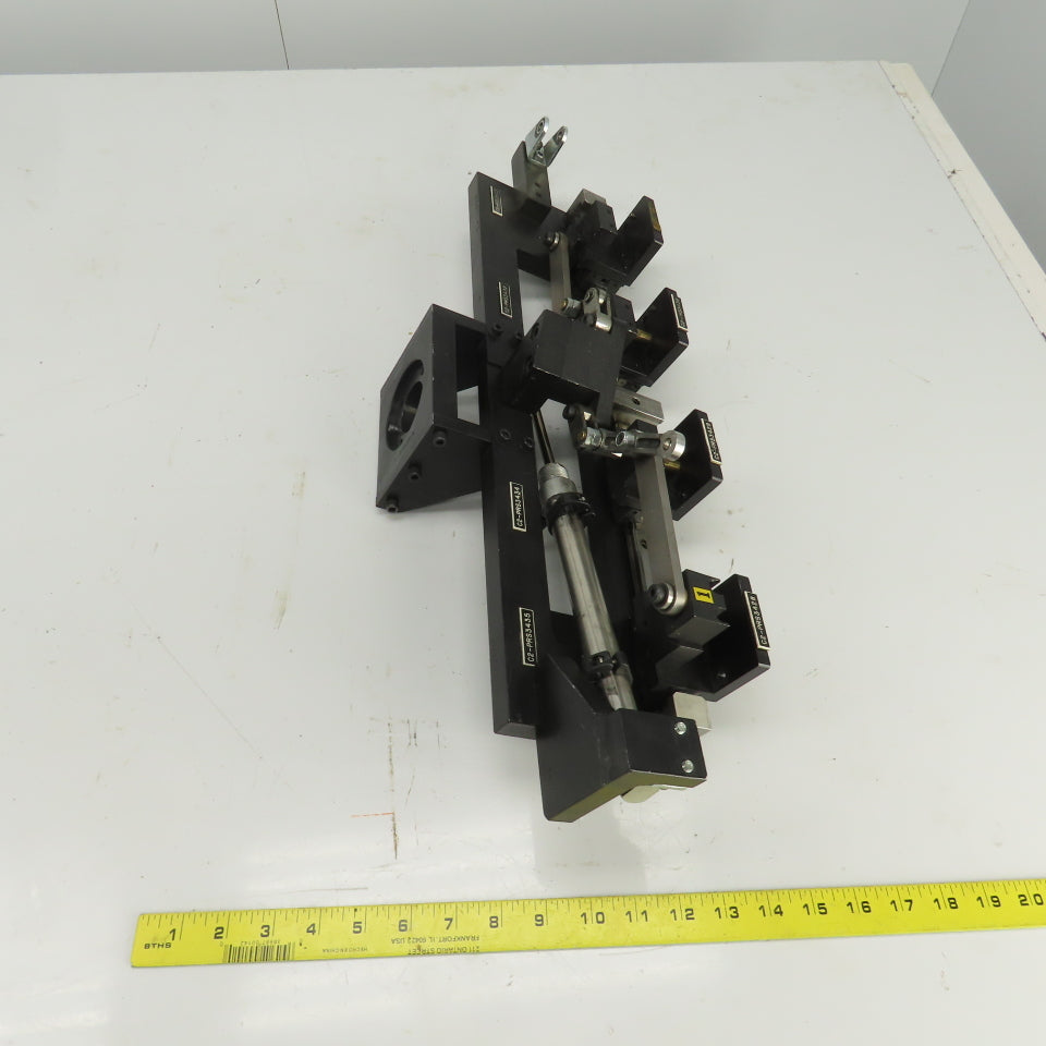 2 Section Rotating 4 Station Pick And Place Robot Arm Fixture Parts/Repair