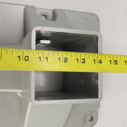 10" x 10"  Aluminum Stand Base Post Holder 3-1/8" x 3-1/8"