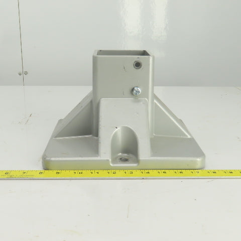 10" x 10"  Aluminum Stand Base Post Holder 3-1/8" x 3-1/8"