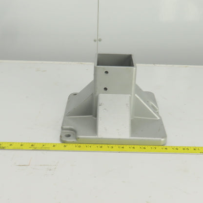 10" x 10"  Aluminum Stand Base Post Holder 3-1/8" x 3-1/8"