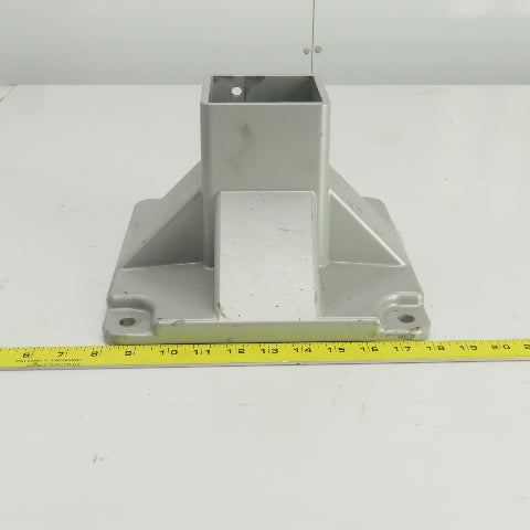 10" x 10"  Aluminum Stand Base Post Holder 3-1/8" x 3-1/8"