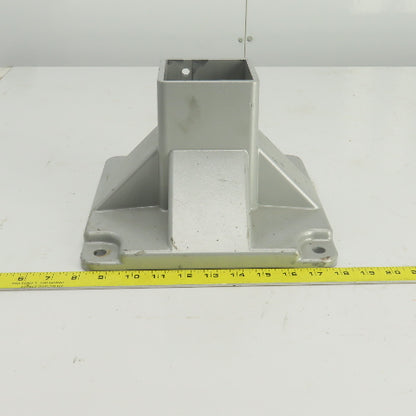 10" x 10"  Aluminum Stand Base Post Holder 3-1/8" x 3-1/8"