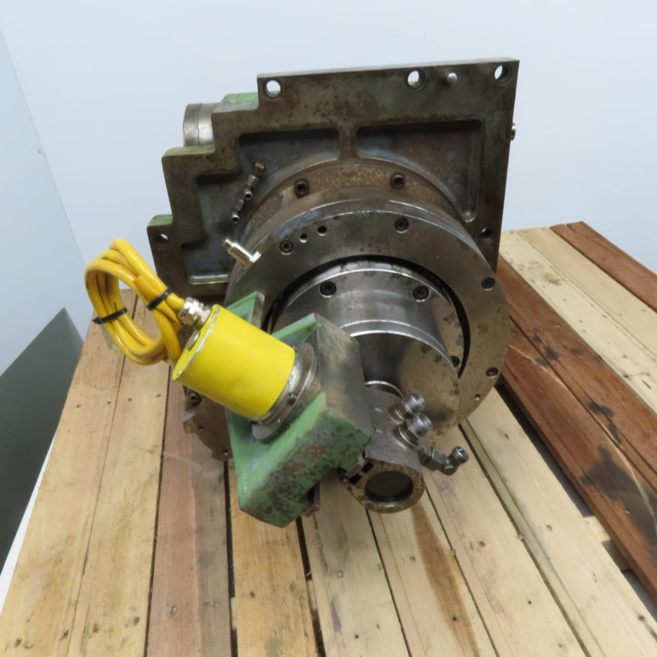 Liebherr WSC 251 Gear Shaper Work Spindle Assembly Rohm OVS 140 Power Chuck