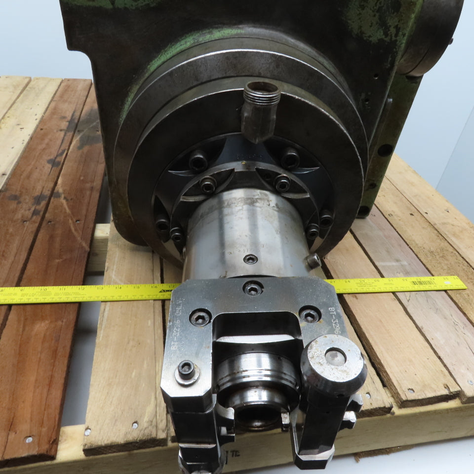 Liebherr WSC 251 Gear Shaper Work Spindle Assembly Rohm OVS 140 Power Chuck