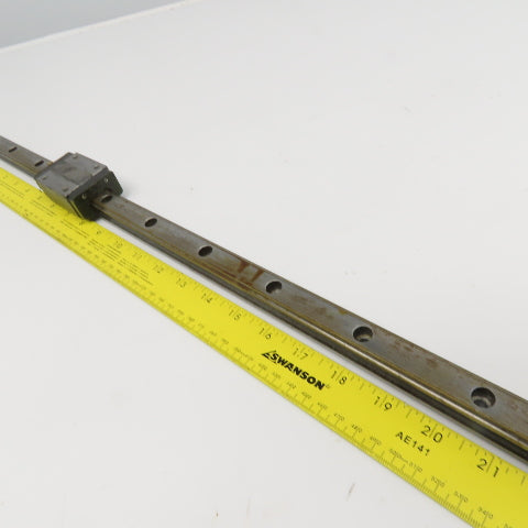 20mm Linear Guide Slide Rail & Bearing Block 56-1/4" OAL 1430mm