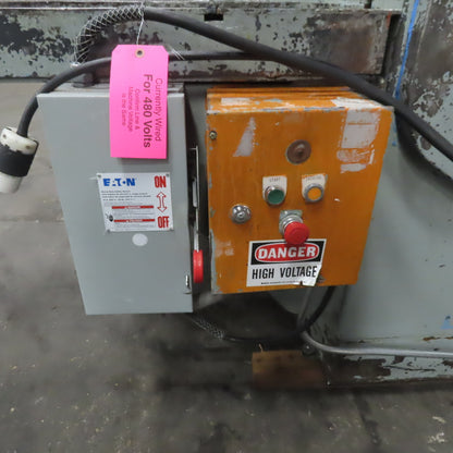 9' Corrugated Cardboard Modular Knife Slitter Creasing Machine 208-230/460V 3Ph