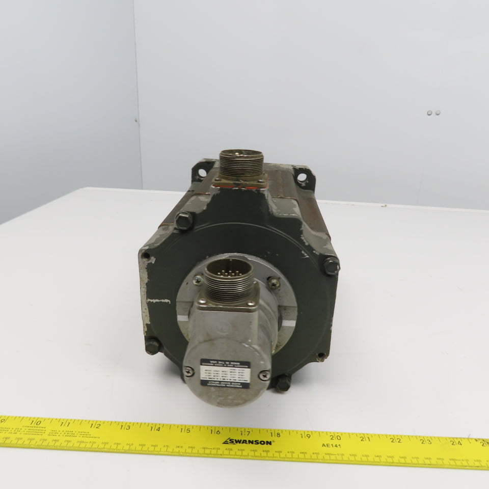Mitsubishi HA200C-S Permanent Magnet AC Servo Motor Encoder 35mm Shaft