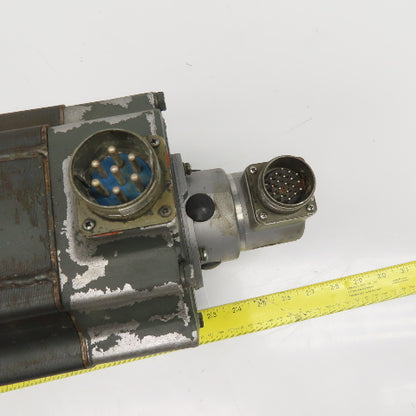 Mitsubishi HA200C-S Permanent Magnet AC Servo Motor Encoder 35mm Shaft