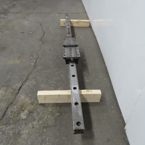55mm Linear Guide Profile Rail 1860mm OAL W/ Ball Bearings THK HSR55