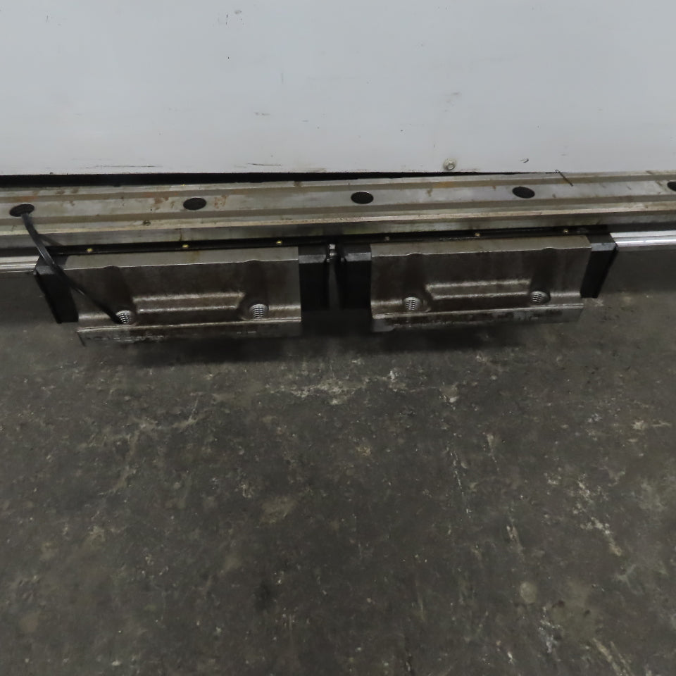 55mm Linear Guide Profile Rail 1860mm OAL W/ Ball Bearings THK HSR55
