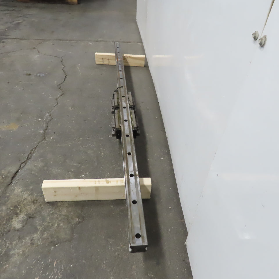 55mm Linear Guide Profile Rail 1860mm OAL W/ Ball Bearings THK HSR55