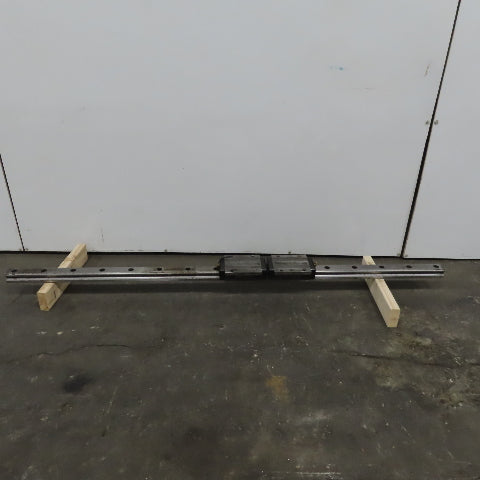 55mm Linear Guide Profile Rail 1860mm OAL W/ Ball Bearings THK HSR55
