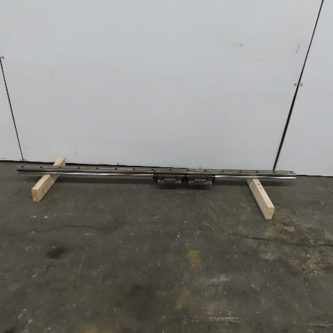 55mm Linear Guide Profile Rail 1860mm OAL W/ Ball Bearings THK HSR55