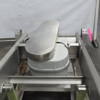 Hanging Stainless Steel Pan 60"x17-1/2" Vibratory Shaker Washdown Conveyor