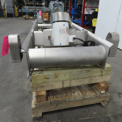 Hanging Stainless Steel Pan 60"x17-1/2" Vibratory Shaker Washdown Conveyor