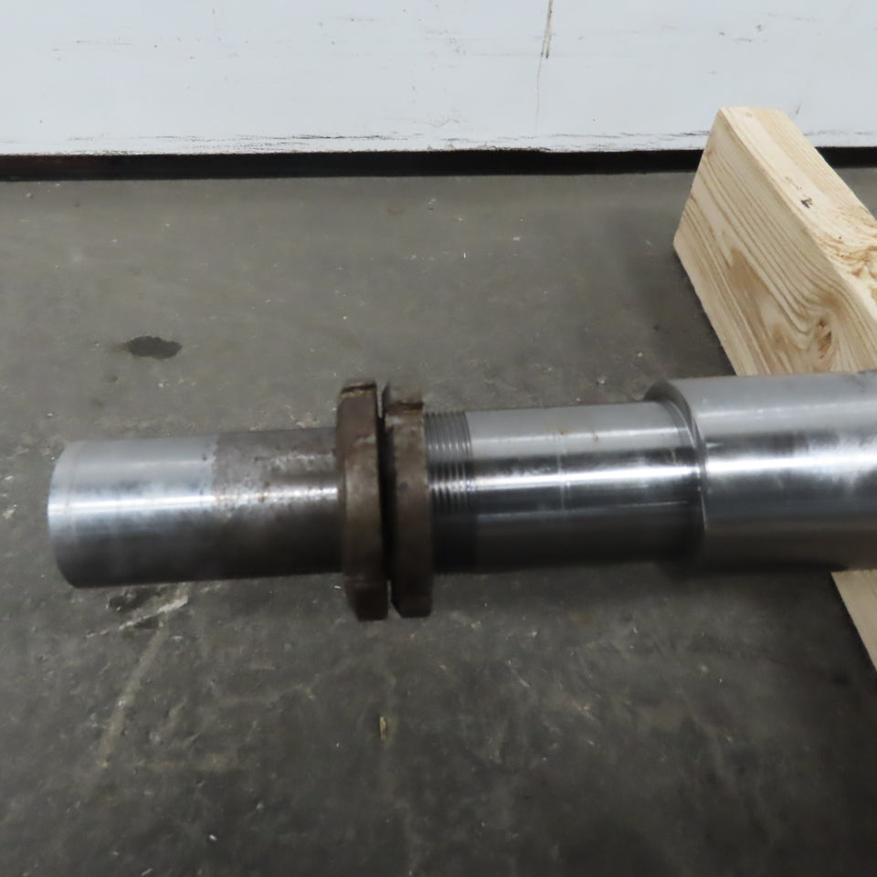 50mm Single Start 12mm Pitch Ball Screw Ball Nut 1500mm Screw Length 1850mm OAL