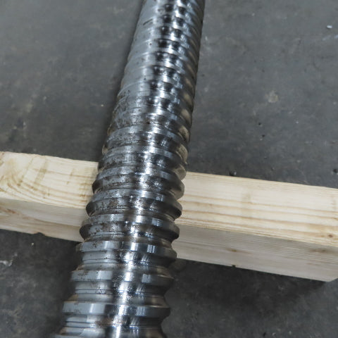50mm Single Start 12mm Pitch Ball Screw Ball Nut 1500mm Screw Length 1850mm OAL