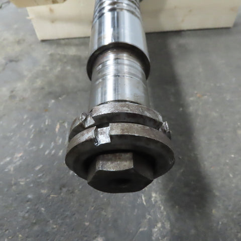 50mm Single Start 12mm Pitch Ball Screw Ball Nut 1500mm Screw Length 1850mm OAL